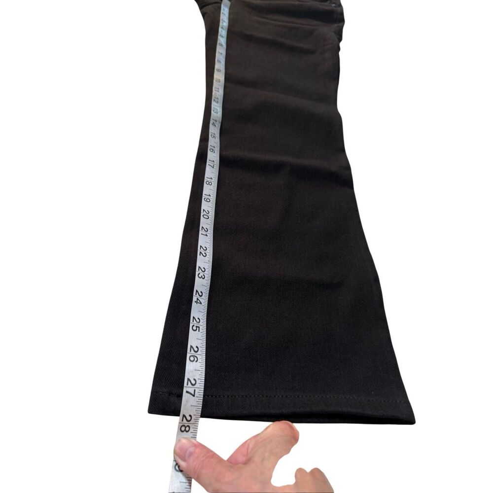 Belle by Kim Gravel Flexibelle Pull On Jeans Black  Sz 6P NWOT - Picture 7 of 8